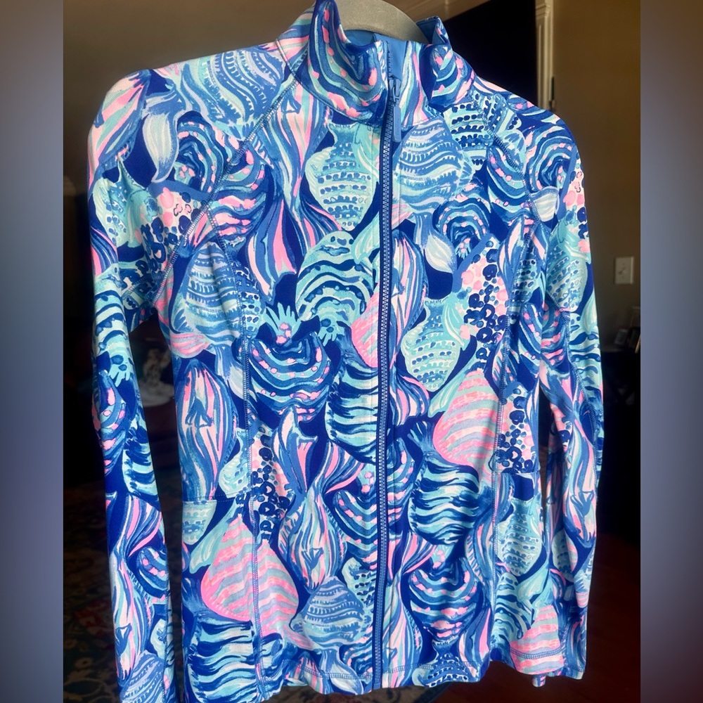 NWOT Lilly Pulitzer Luxletic Hadlee full zip jacket